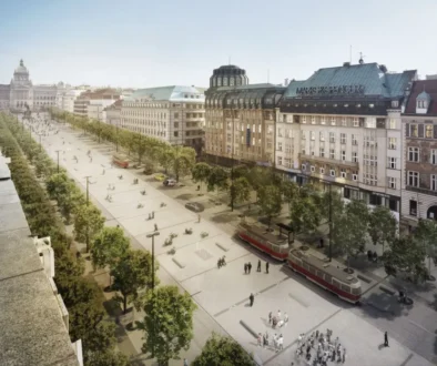 vizualizace nové podoby Václavského náměstí