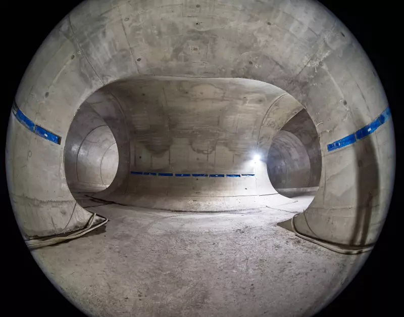 vyražený tunely metra