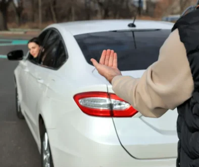 ukazování při couvání