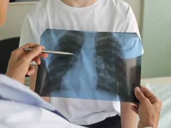 vyšetření plic u dítěte