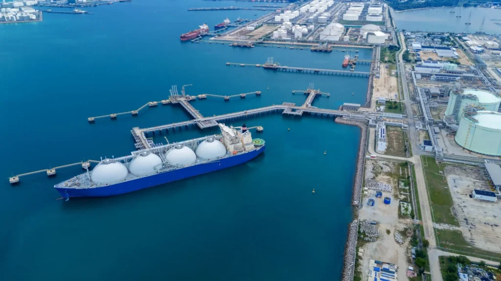 tanker s LNG z Ameriky