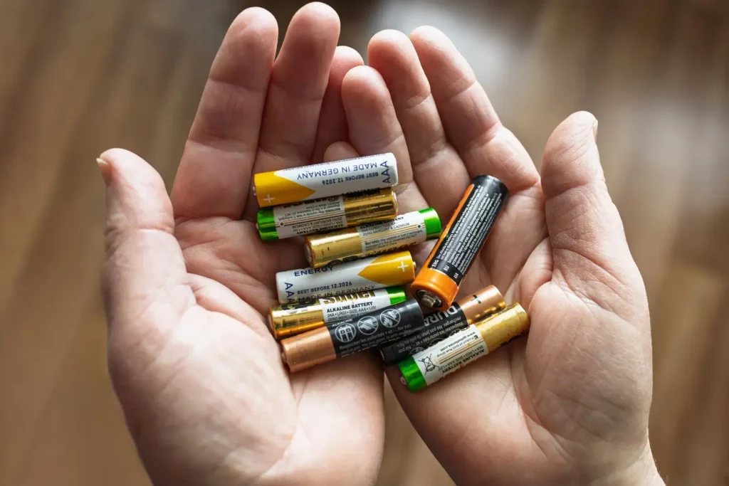 - Techsvět hrst jednorázových tužkových baterií
