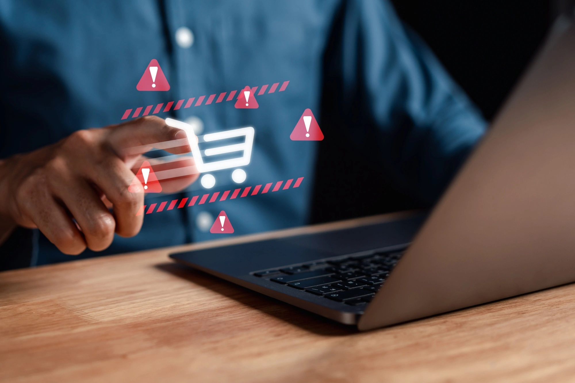 - Techsvět Ilustrace podvodného e-shopu