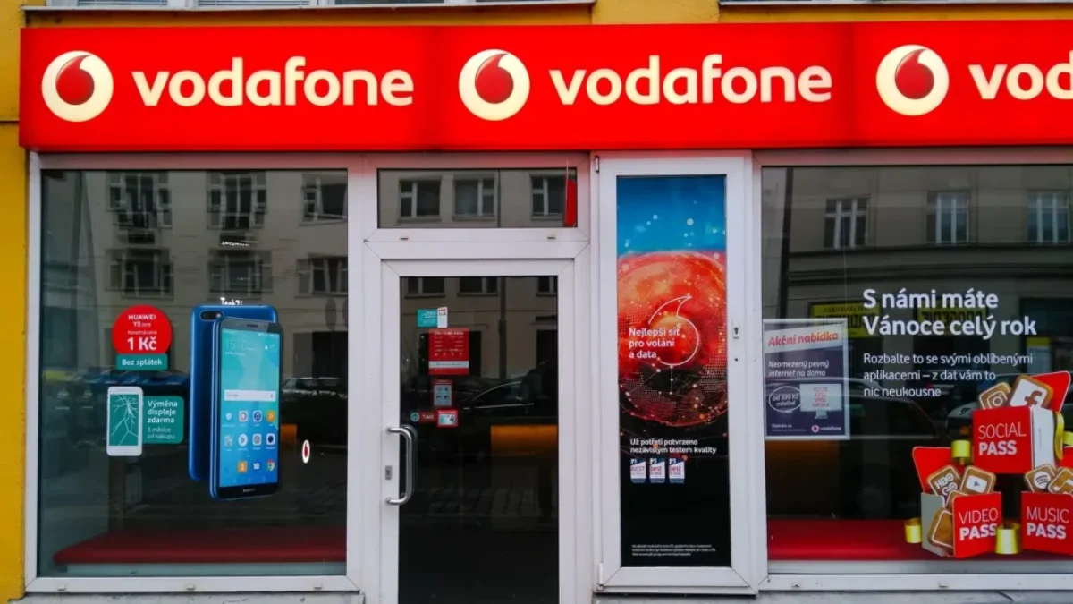 prodejna Vodafone