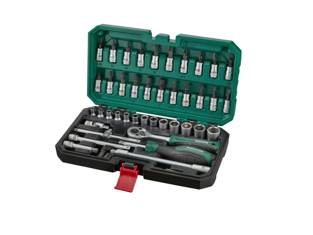 Sada nářadí z Lidlu