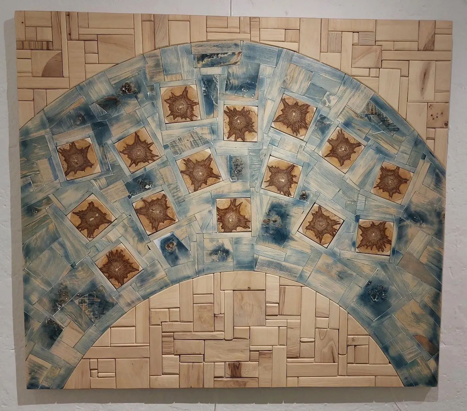 - Techsvět dřevěný obraz, Obloha