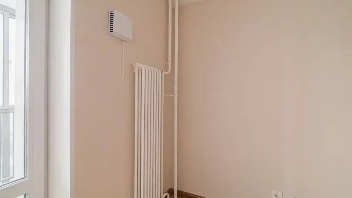 Rozvody k topení v bytě