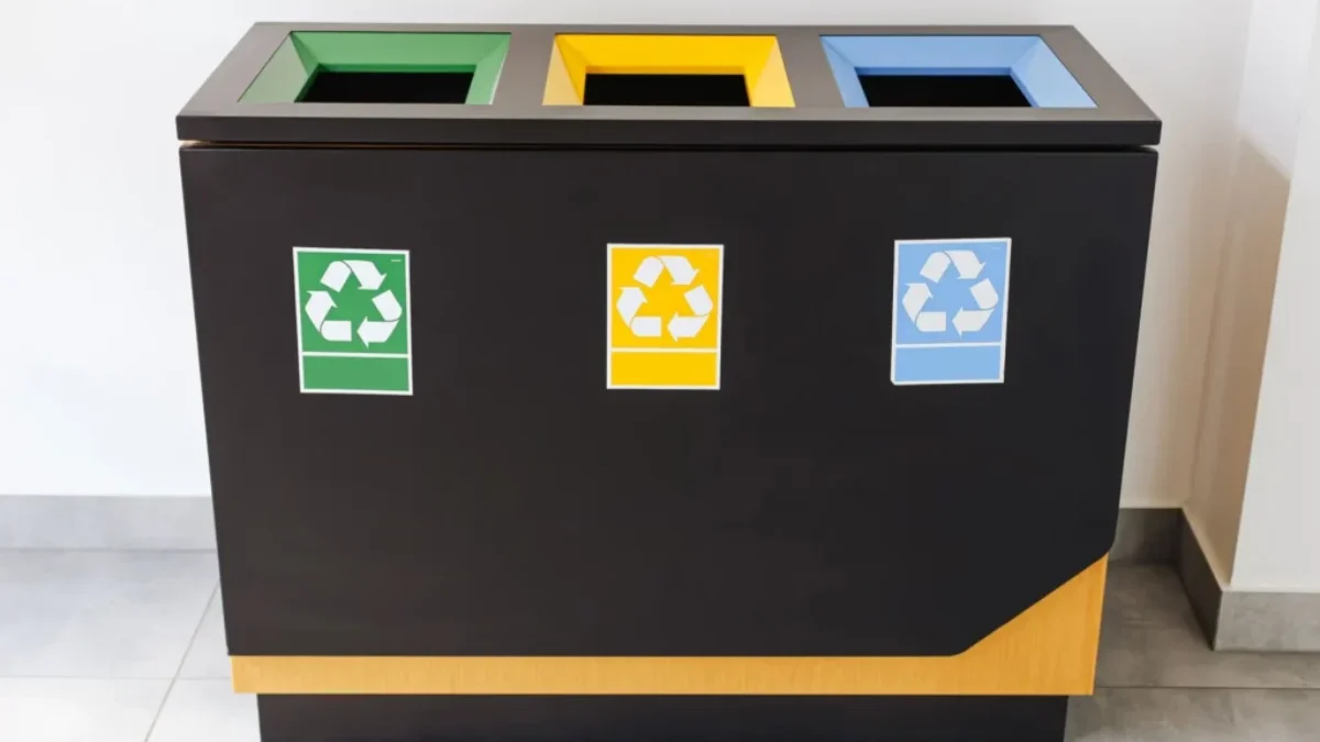 Kontejnery na tříděný odpad