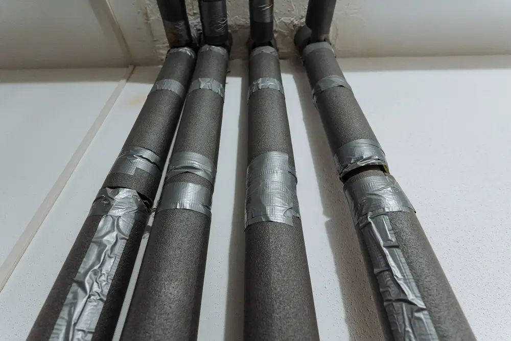 Trubky izolované pěnou