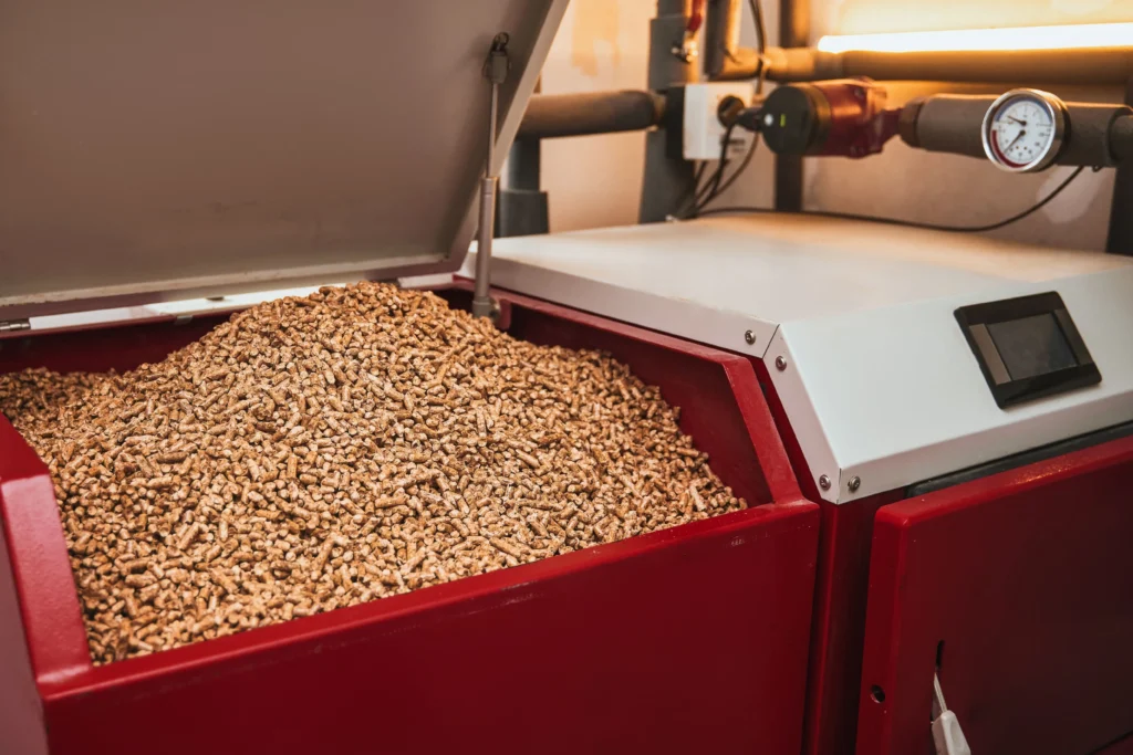 Zásobník s peletami