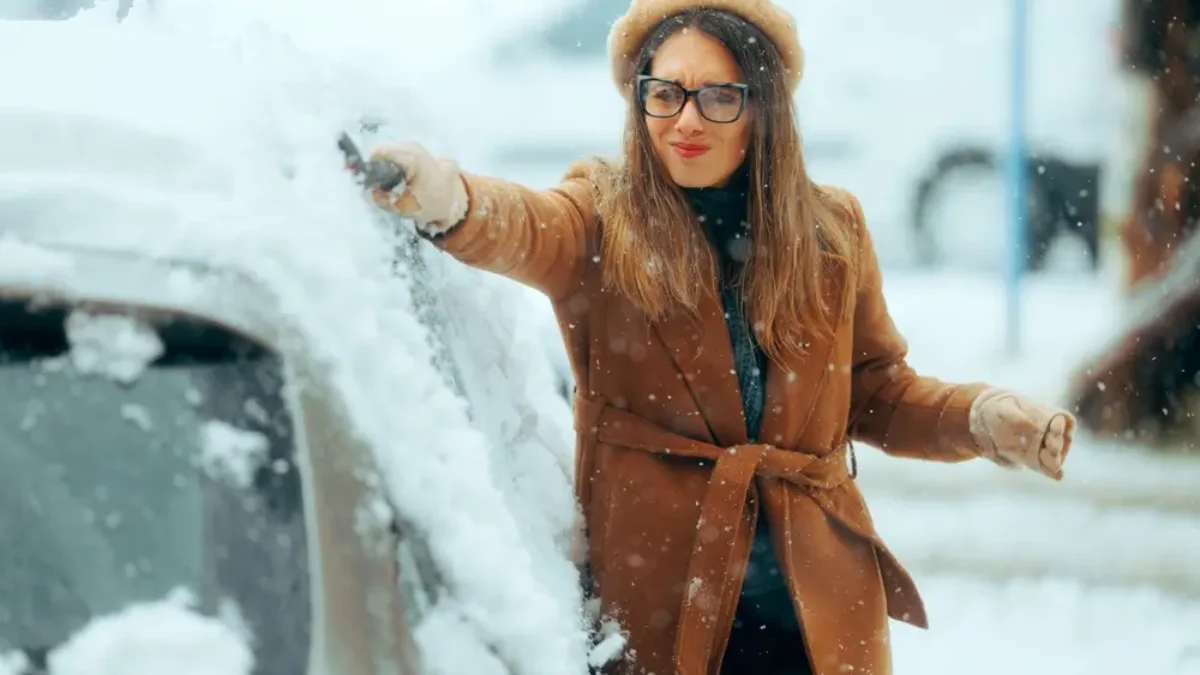 Moderní auta už se umějí odmrazit samy.