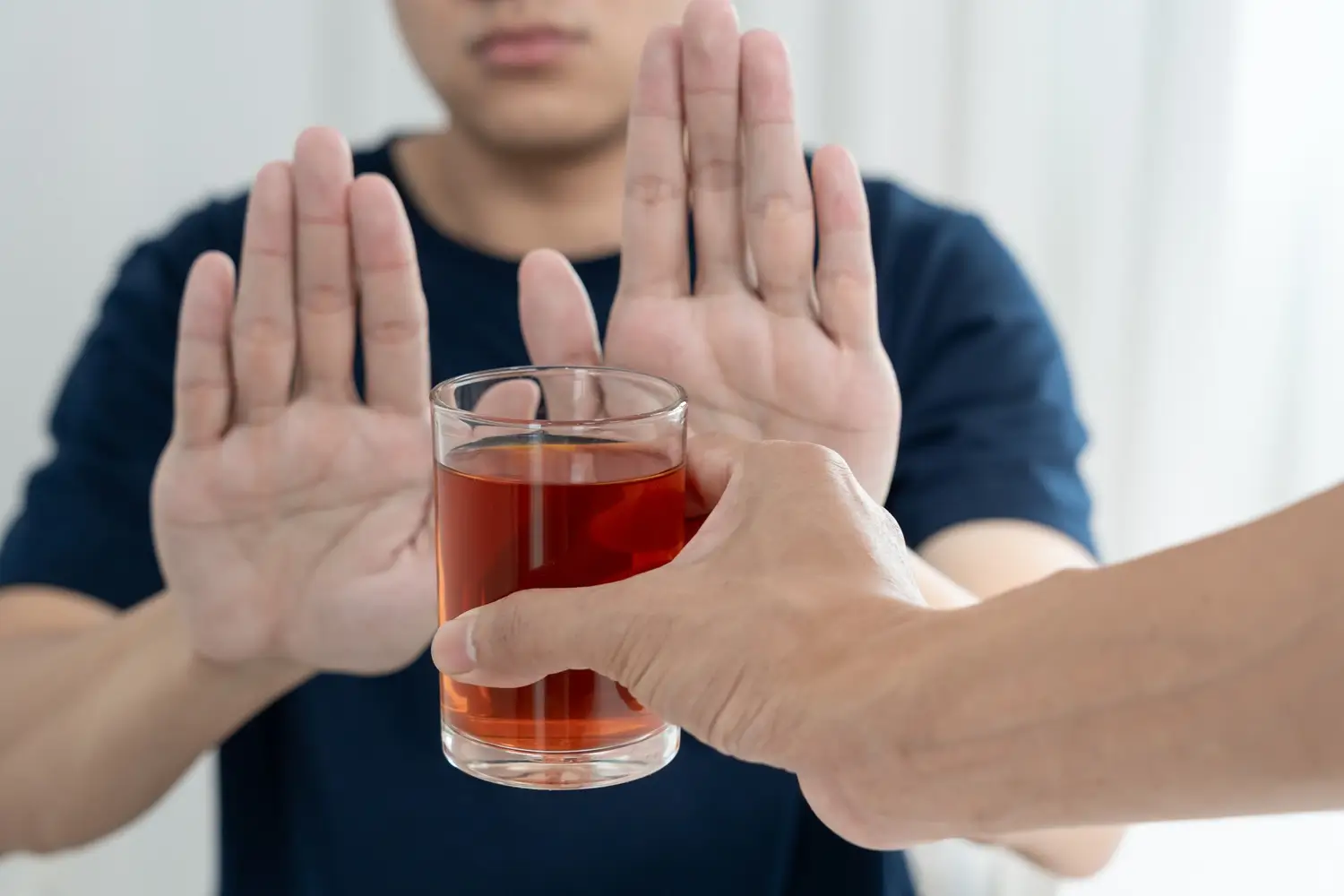 odmítání alkoholu