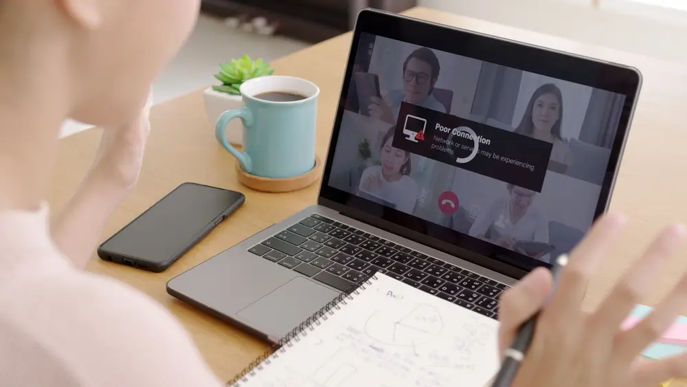 Špatné připojení k internetu