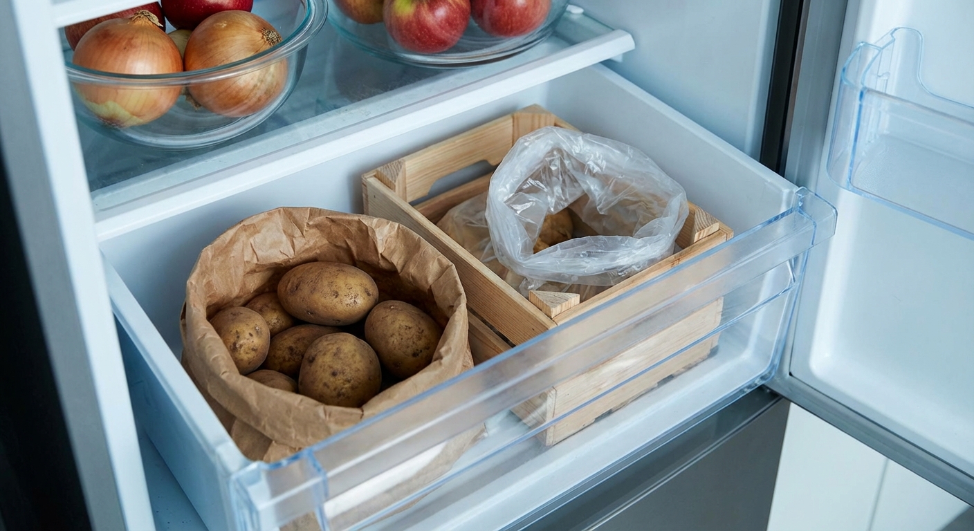Celý život skladujeme brambory špatně. Stačí jedna změna a vydrží měsíce