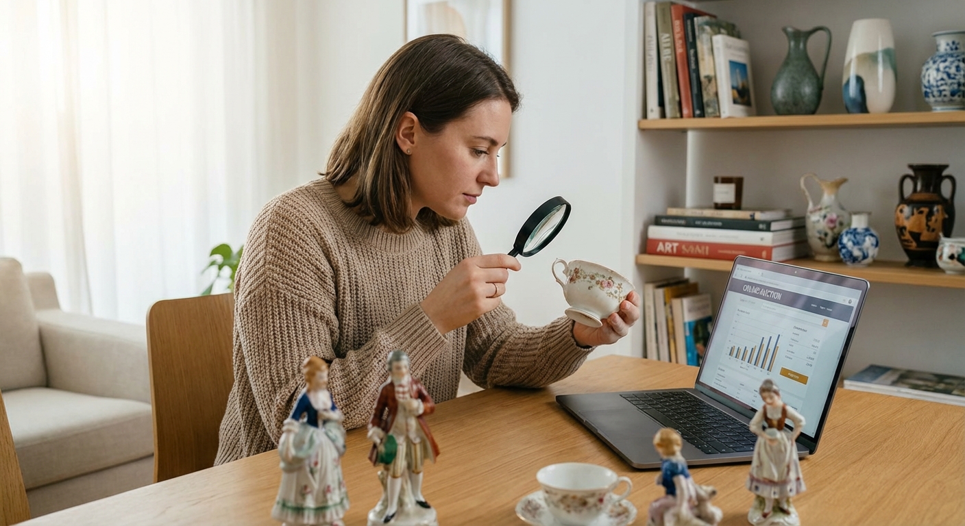 Kdo má doma starý porcelán po babičce, může sedět na jmění. Ceny letí nahoru