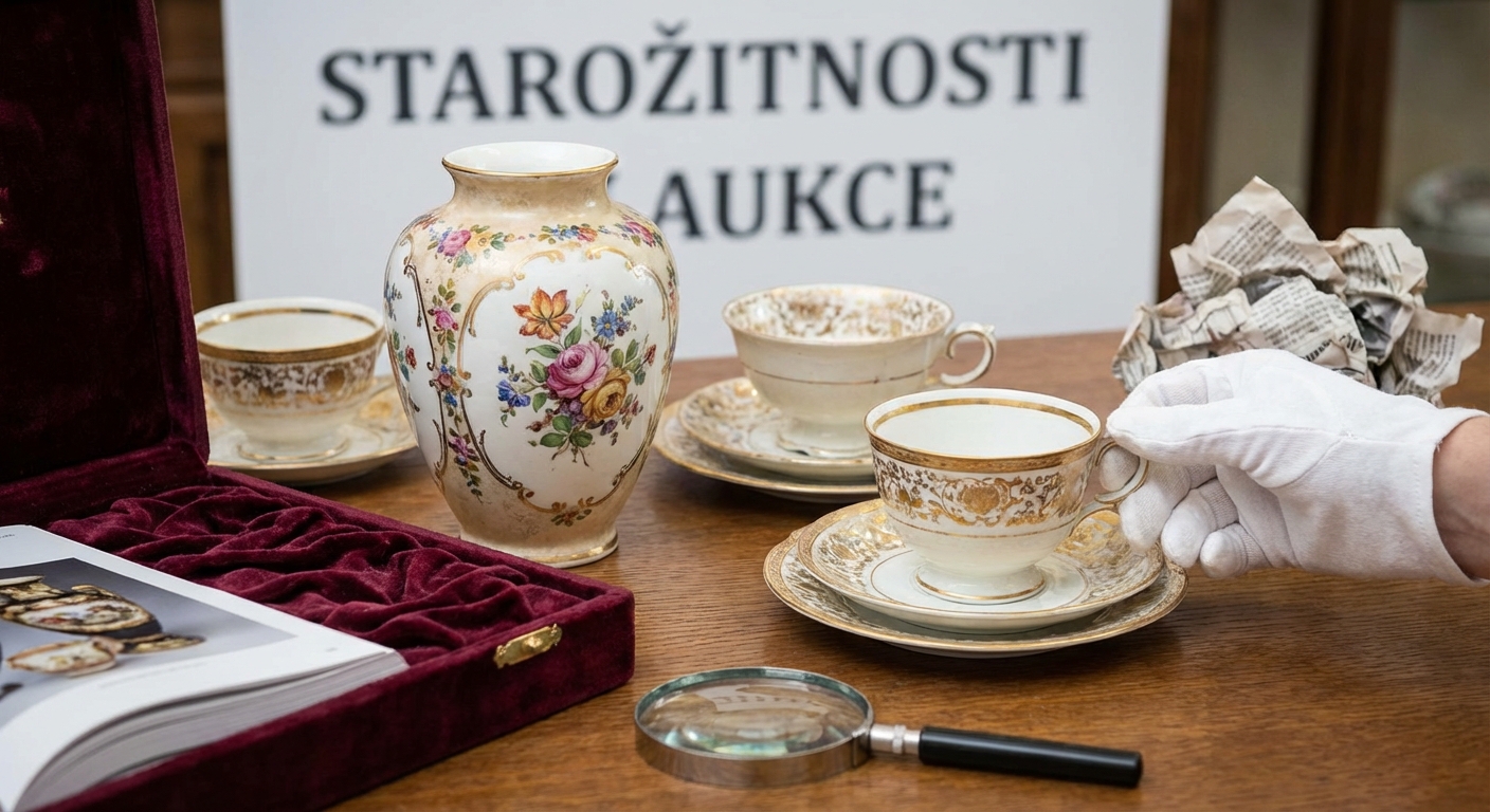 Kdo má doma starý porcelán po babičce, může sedět na jmění. Ceny letí nahoru