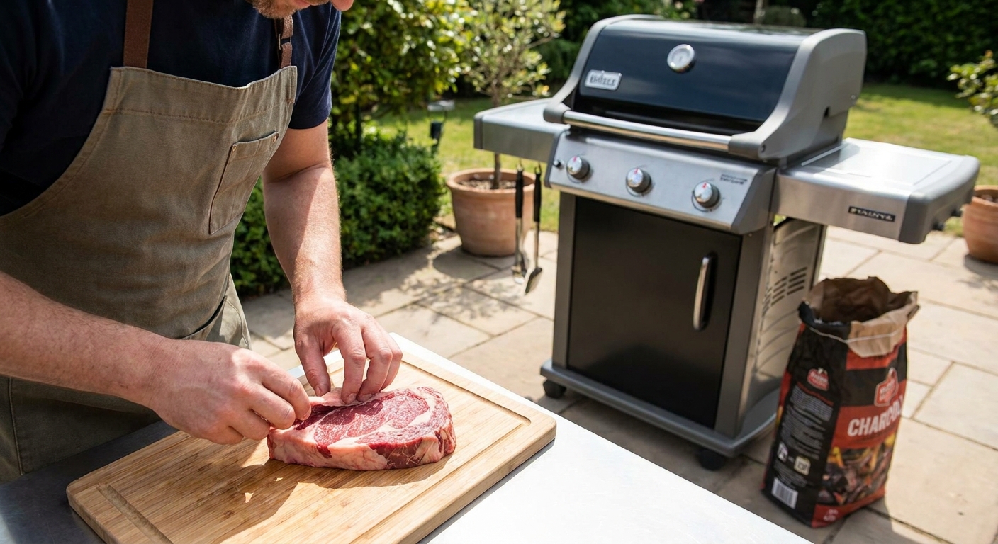 Naučte se rychlou záchranu pokud vám při grilování vzplane omastek. Rozhodně ho nehaste moukou ani vodou