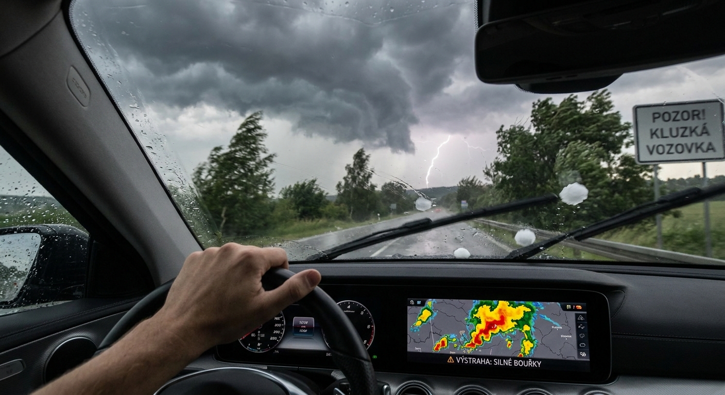 Na Česko se ženou jedny z největších bouřek letošního roku. Víme kdy přesně dorazí
