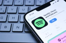Aplikace Spotify na mobilu